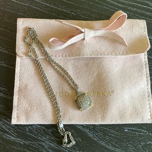 Judith Ripka silver necklace